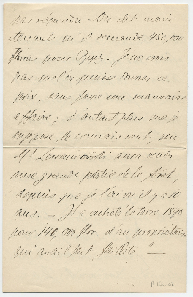 Lettre adressée par [le comte Stanislas de] Wisniewski, [conseiller] à l'ambassade impériale et royale d'Autriche-Hongrie à Madrid, à «mon cher Maestro» Paderewski, le 3 juin 1902