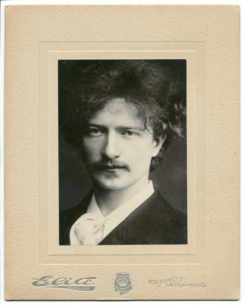 Photographie de Paderewski prise à San Francisco par Elite Jones & Lutz, lors de sa première tournée américaine en 1891