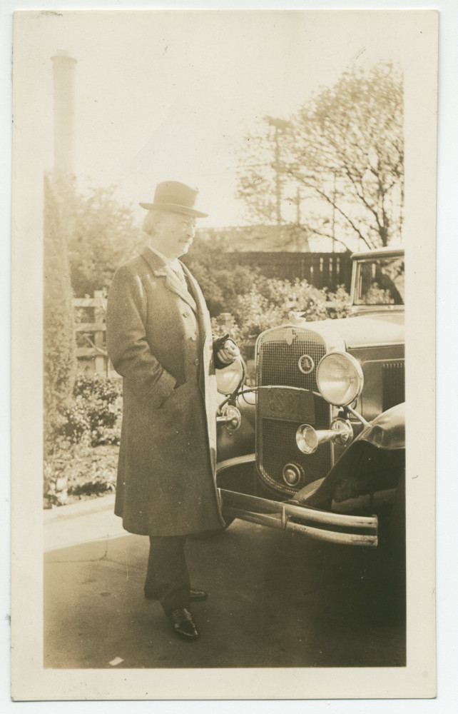 Photographie de Paderewski à Los Angeles le 7 avril 1932