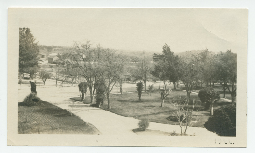 Photographie de Paso Robles, en Californie, depuis l'hôtel, en 1922