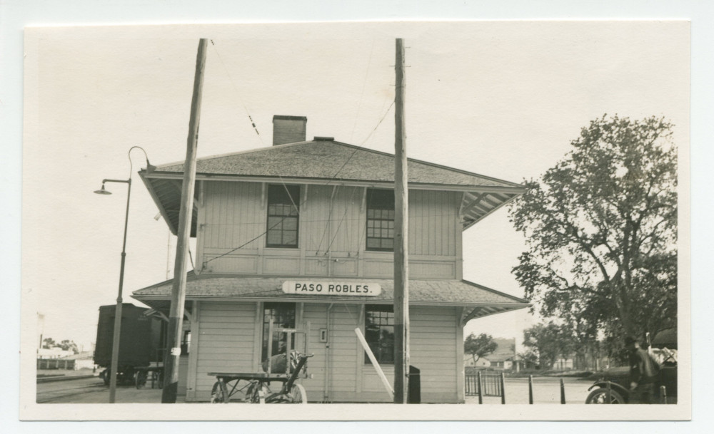 Photographie de la gare de Paso Robles, en Californie