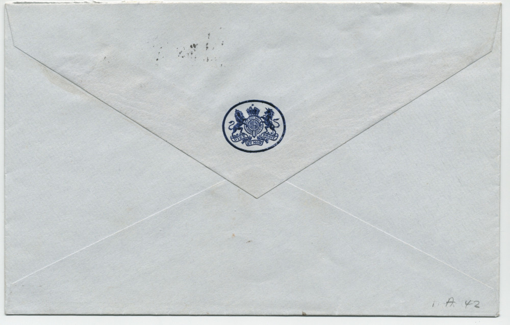 Lettre (avec enveloppe) adressée par David Victor Kelly, de la British Legation [représentation diplomatique britannique] à Berne, à «Son Excellence Monsieur Ignace Paderewski, Chalet Riond-Bosson, Morges», le 20 septembre 1940