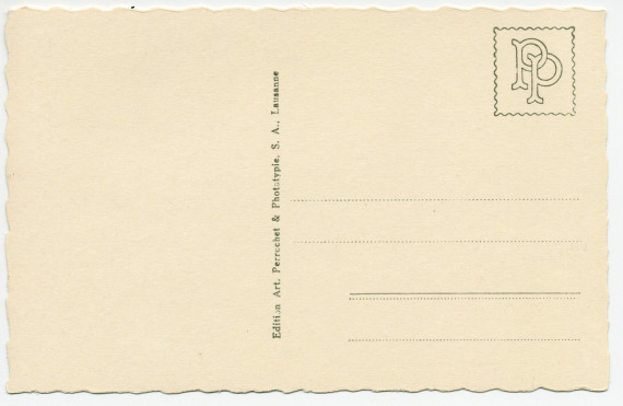 Carte postale de Paderewski – photographie prise vers 1924 par The New York Times Studios – éditée par Edition Art. Perrochet & Phototypie S.A., Lausanne