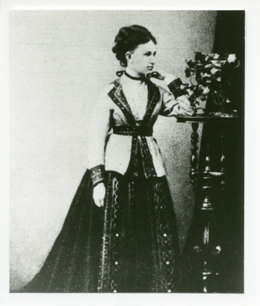 Photographie de la pianiste Annette Essipoff-Leszetycka (1851-1914), muse viennoise de Paderewski et seconde épouse de son professeur Theodor Leszetycki