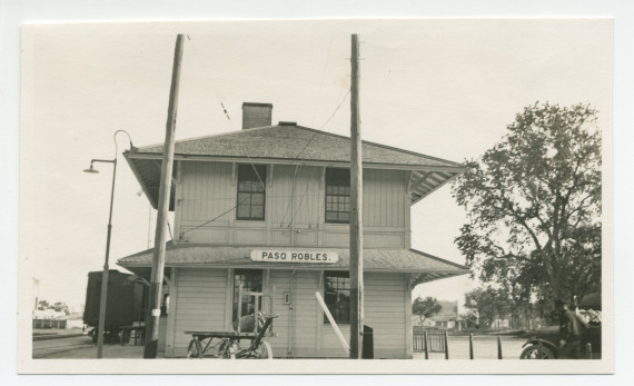Photographie de la gare de Paso Robles, en Californie