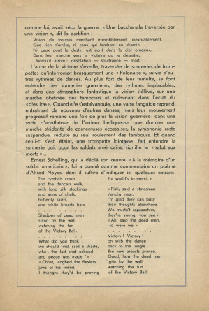 Libretto du premier concert d'abonnement de la saison lausannoise 1937-1938 de l'Orchestre Romand, donné le 11 octobre 1937 au Théâtre municipal sous la direction d'Ernest Ansermet, avec Ernest Schelling en soliste dans la «Fantaisie polonaise» de Pad.