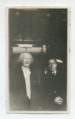 Photographie de Paderewski en compagnie du pianiste Alfred Cortot (1877-1962)