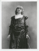 Photographie de l'actrice polonaise Hélène Modrzejewska (1840-1909), dite «La Modjeska», tirée d'un calendrier