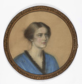 Pastel de Lydia Opienska-Barblan (1890-1983) réalisé par Henriette Bolle