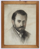 Portrait d'Henryk Opienski (1870-1942) (dessin d'auteur inconnu)