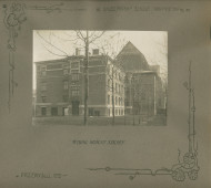 Album de présentation de l'Oratoire (école) salésien pour organistes de Przemysl, réalisé à l'occasion de l'année scolaire 1922-1923 – page 3: vue générale de l'école