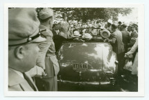 Reportage photographique réalisé à l'occasion du dernier discours prononcé par Paderewski à Oak Ridge (New Jersey), le 22 juin 1941, devant des vétérans polonais de la Première Guerre mondiale