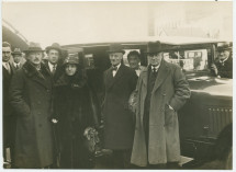 Photographie d'Ignace et Hélène Paderewski à Auckland, en Nouvelle-Zélande, le 28 juin 1927, lors de la seconde tournée en Océanie