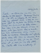 Lettre adressée par Simone Giron-de Pourtalès à Paderewski, de «La Terrasse» à Genthod (Genève) le 28 septembre [1940]