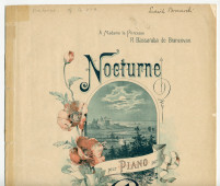 Partition du «Nocturne» tiré des «Miscellanea, série de morceaux pour piano» op. 16 n° 4 de Paderewski (Ed. Bote & G. Bock, Berlin / Willcocks & Co. Limited, Londres / G. Schirmer, New York, 1892)