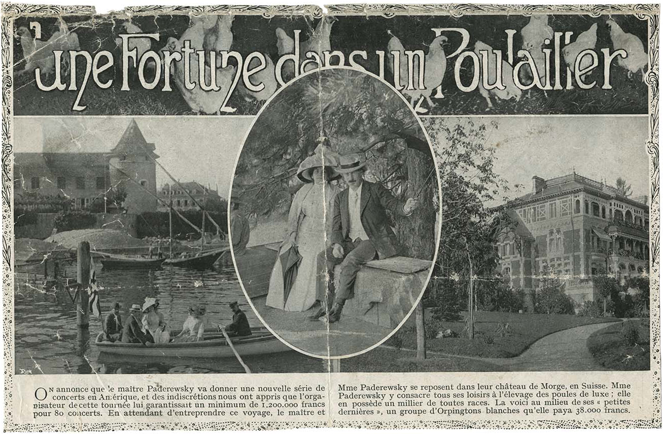 Coupure de presse extraite du magazine Femina, 1930